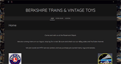 Desktop Screenshot of berkshiretrains.com