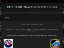 Tablet Screenshot of berkshiretrains.com